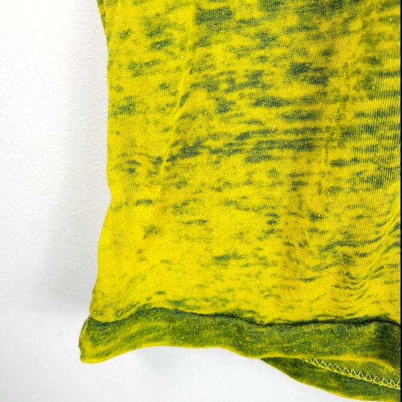 NASA Yellow Burnout Print T-Shirt XL - Picture 5 of 7